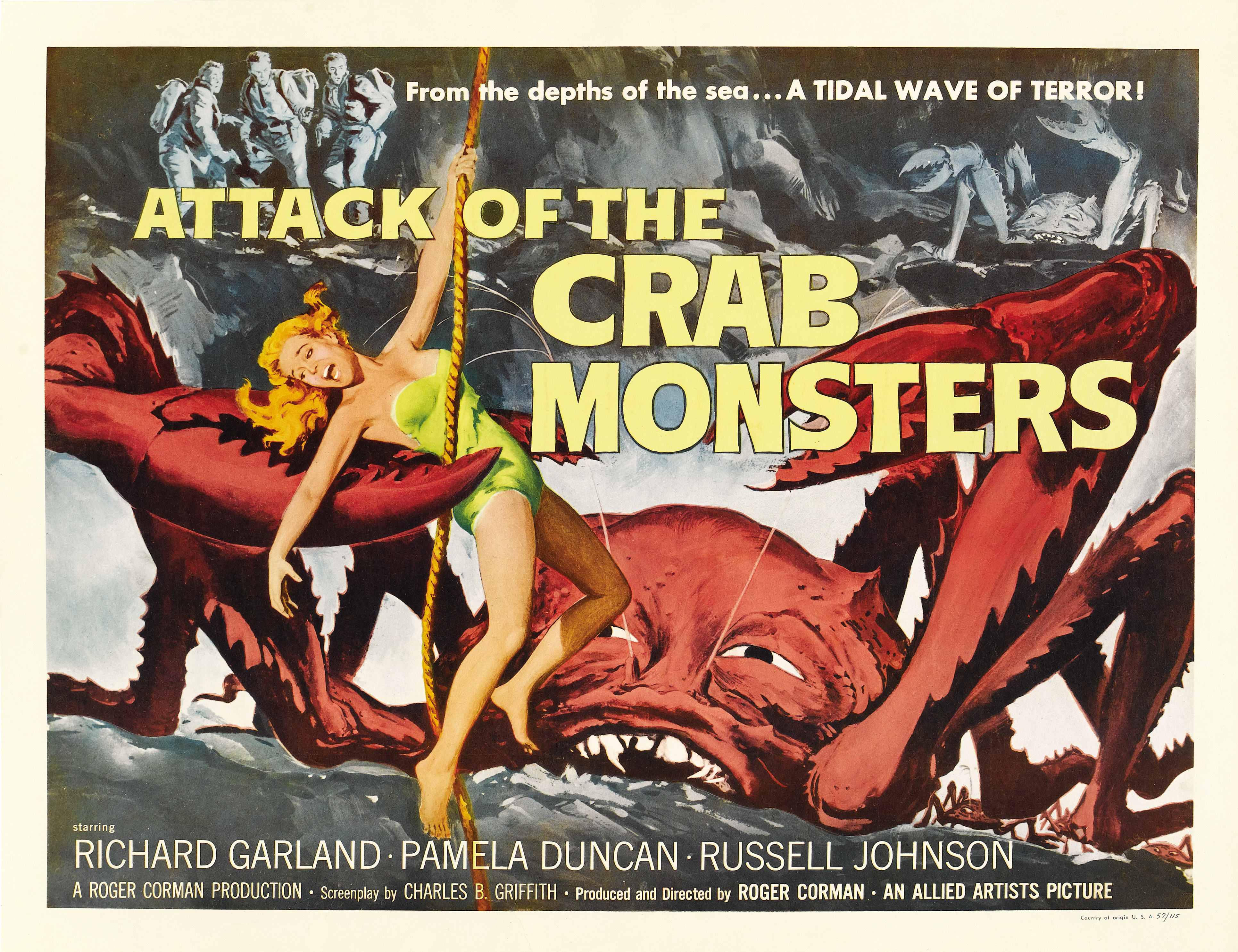 L'Attaque des crabes géants 1957 drive in movie channel