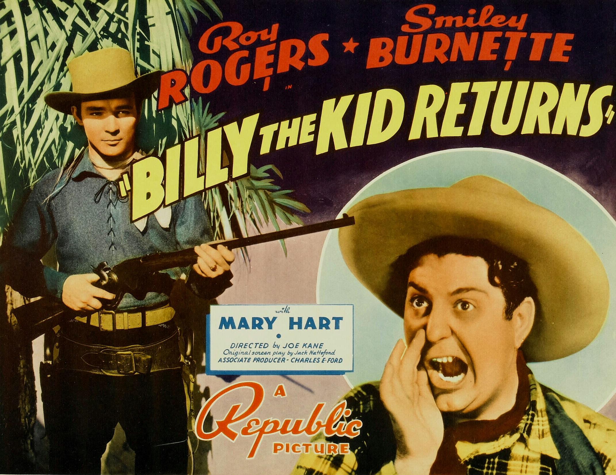 Le Retour de Billy the Kid 1938 drive in movie channel