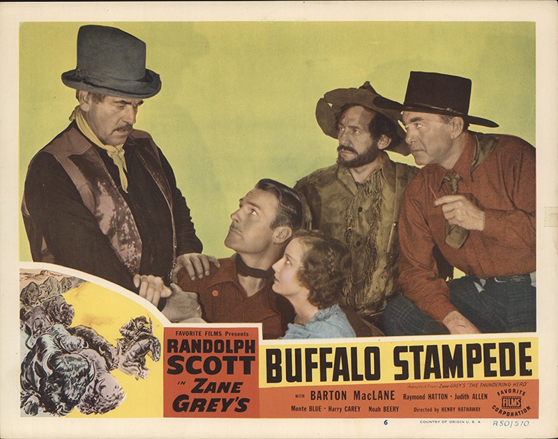 Buffalo Stampede 1933 drive in movie channel