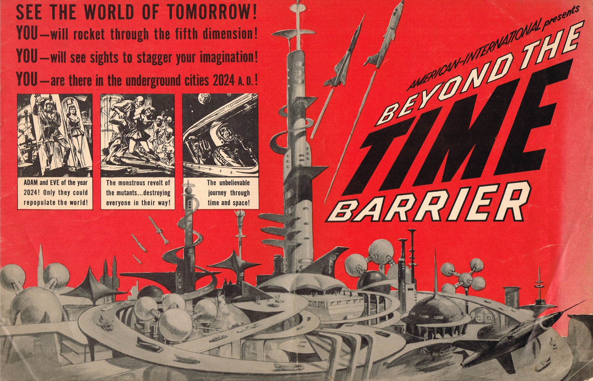 Le Voyageur du Temps 1960 drive in movie channel