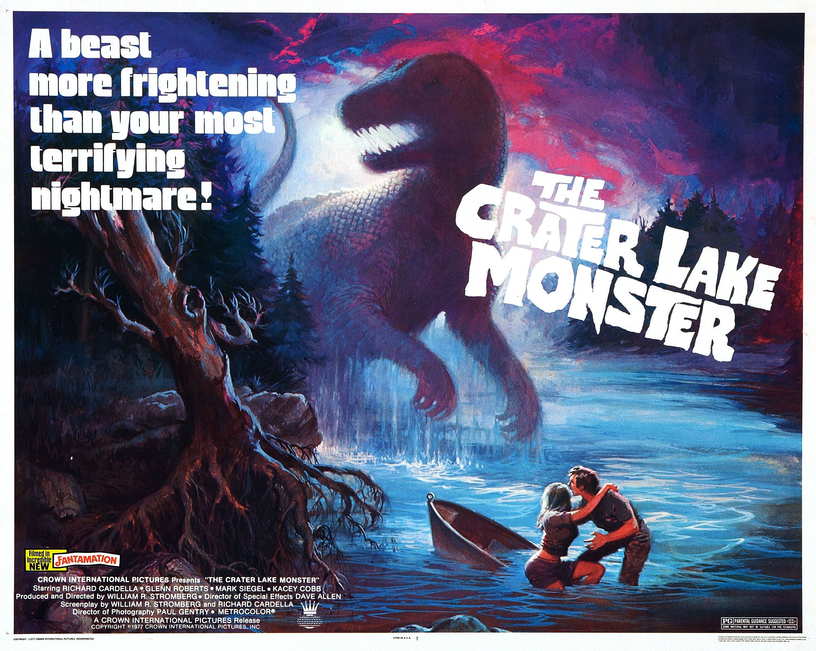 The Crater Lake Monster 1977 drive in movie channel