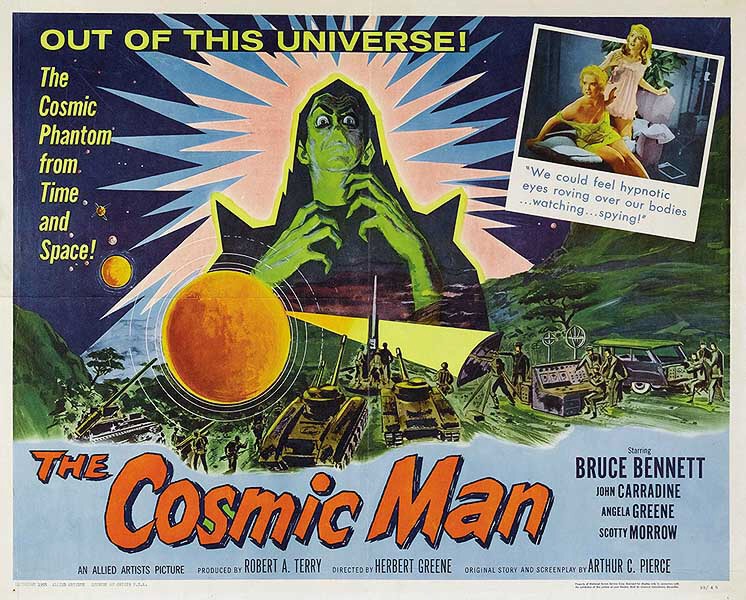 The Cosmic Man 1959 drive in movie channel