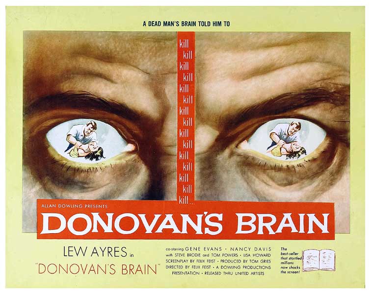 Donovan's Brain, (1953)
