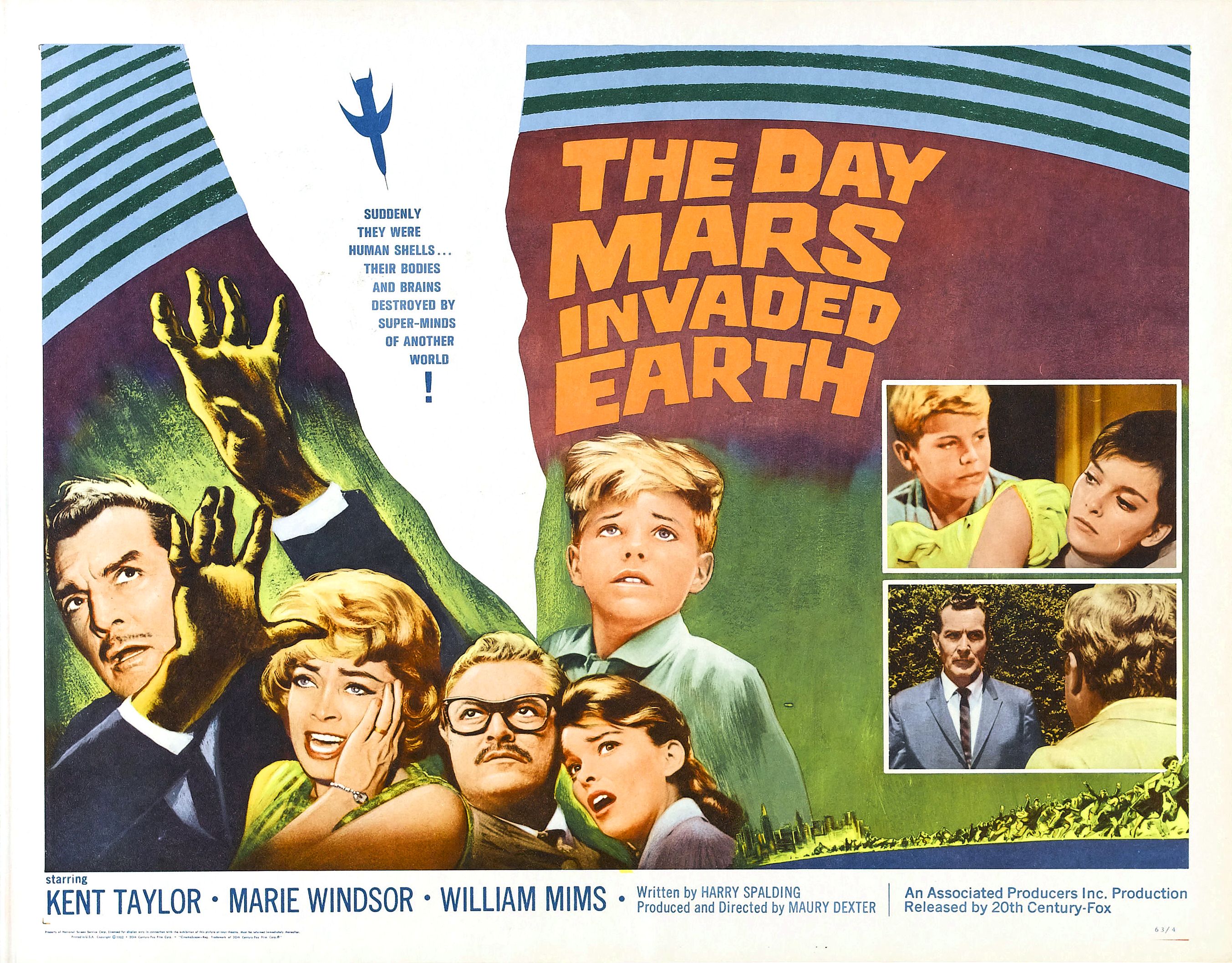 Le jour où Mars envahit la Terre 1962 drive in movie channel