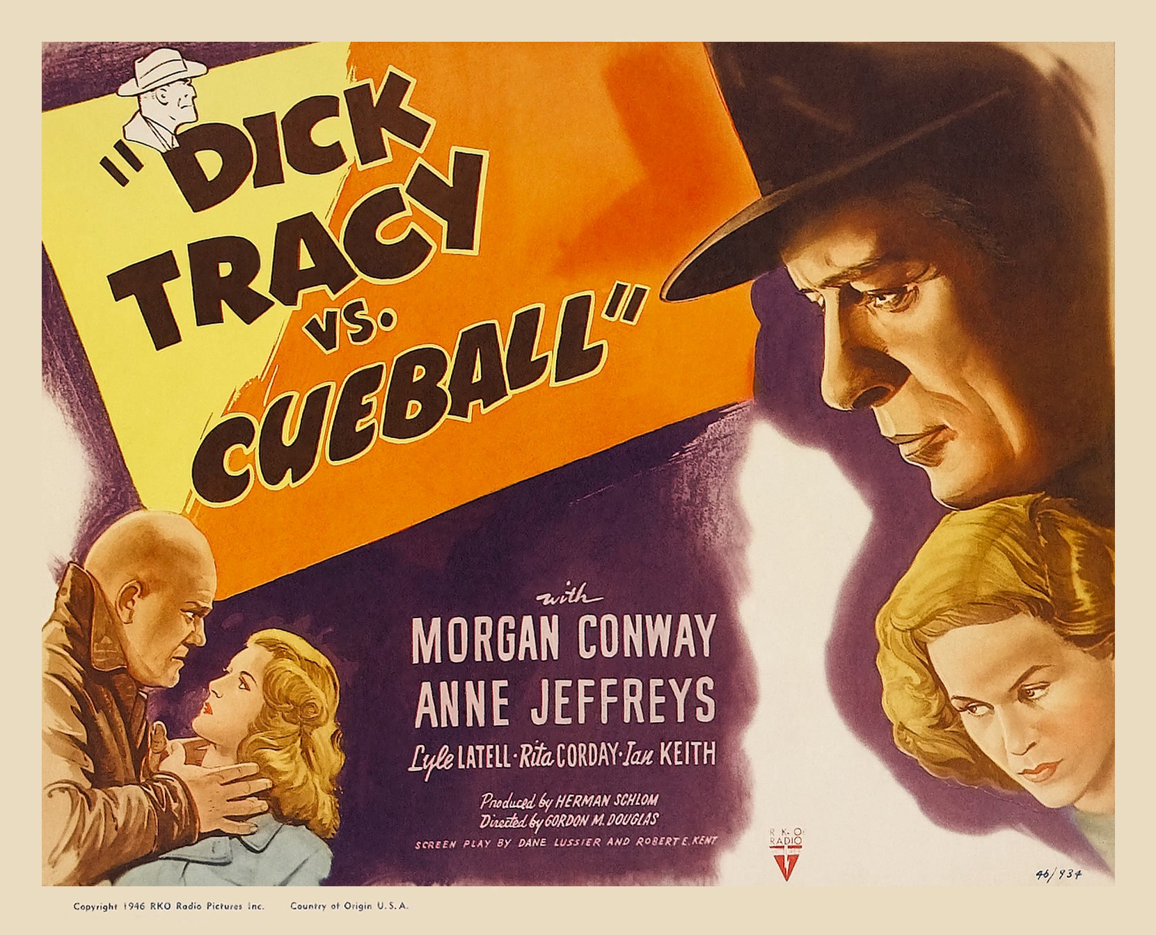 Dick Tracy contre Cueball 1946 drive in movie channel