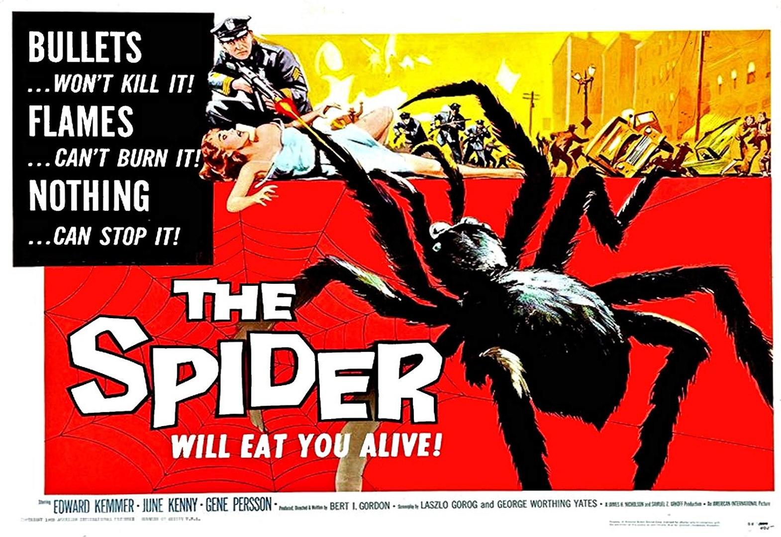 Earth Vs The Spider 1958 drive in movie channel