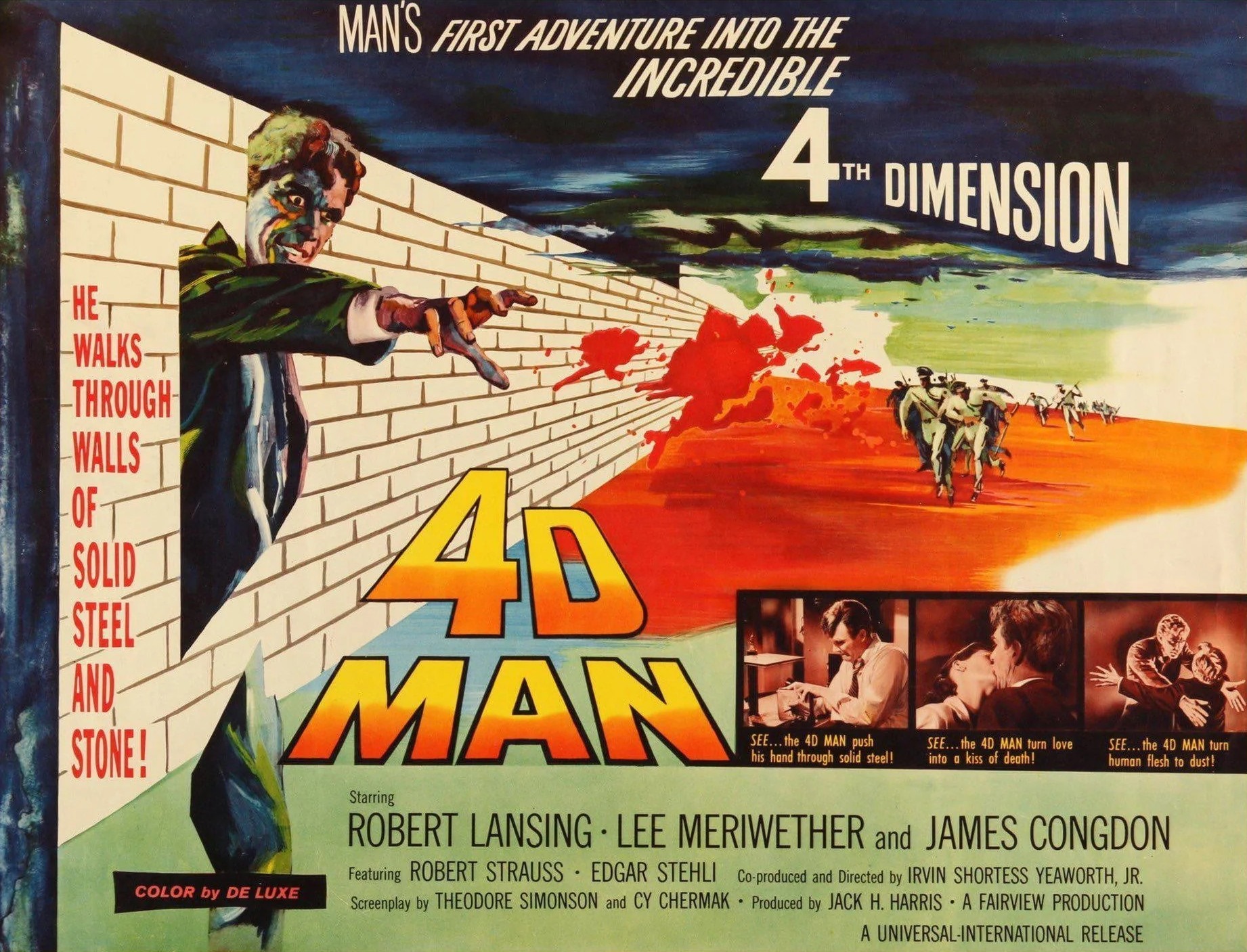 L'homme en 4 dimensions (1959) sur Drive in movie channel
