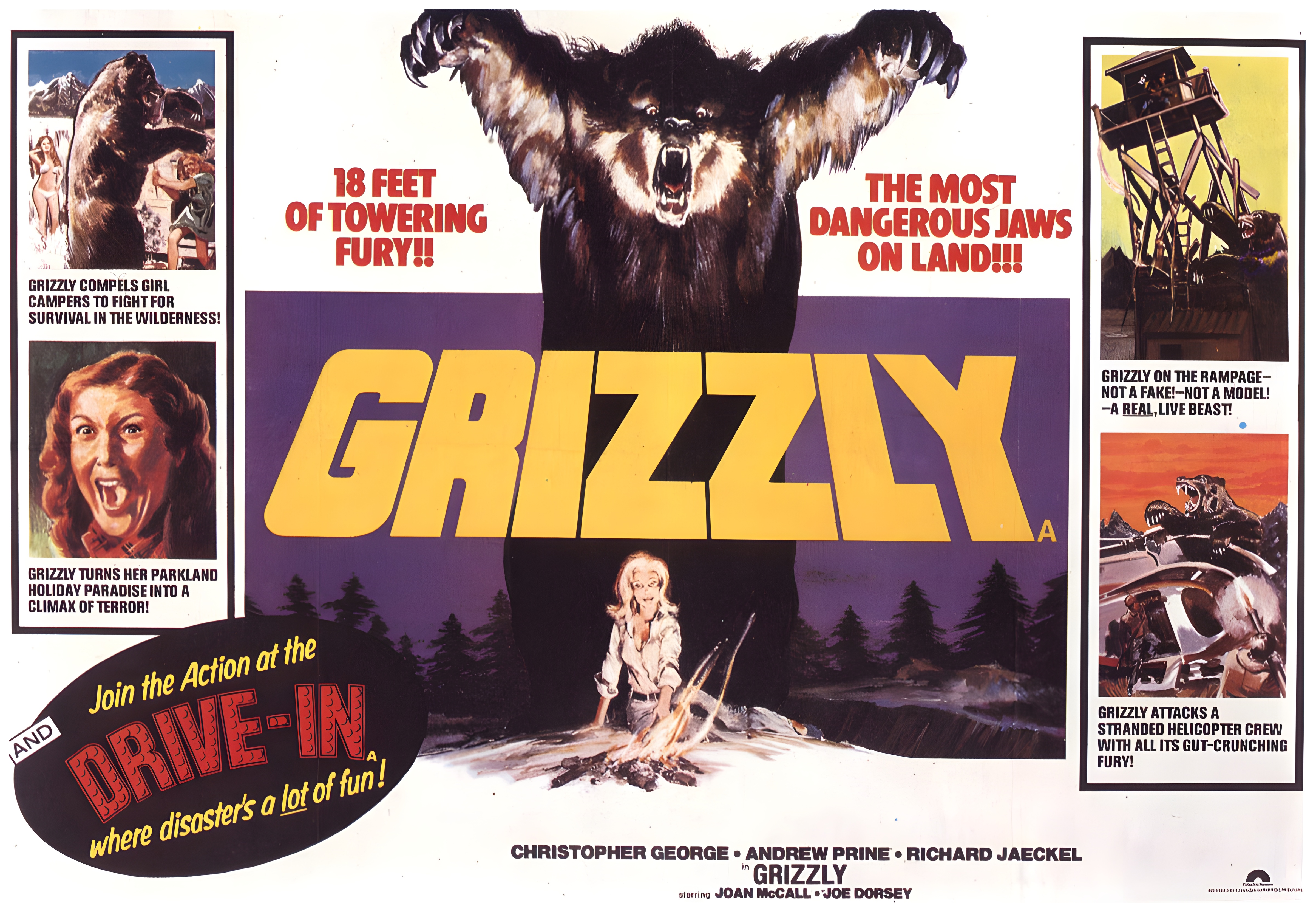 Grizzly, le monstre de la forêt 1976 drive in movie channel