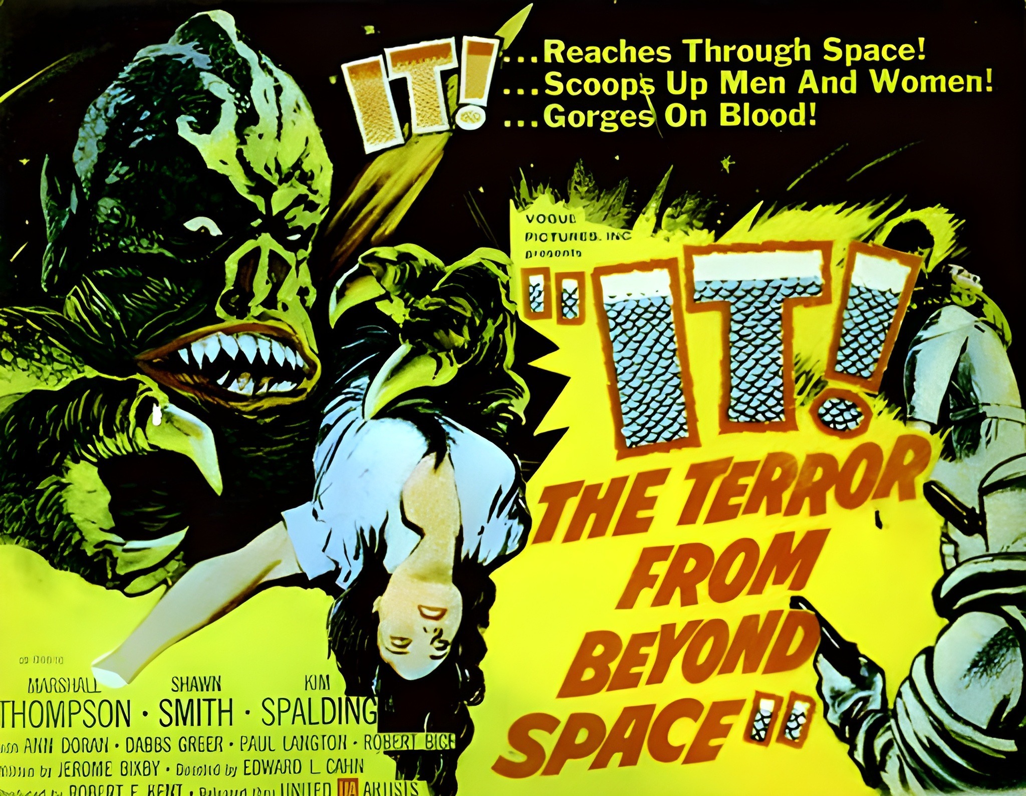 It the Terror from Beyond Space 1958 drive in movie channel