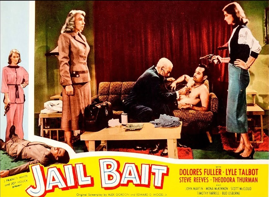 Jail Bait 1954 drive in movie channel