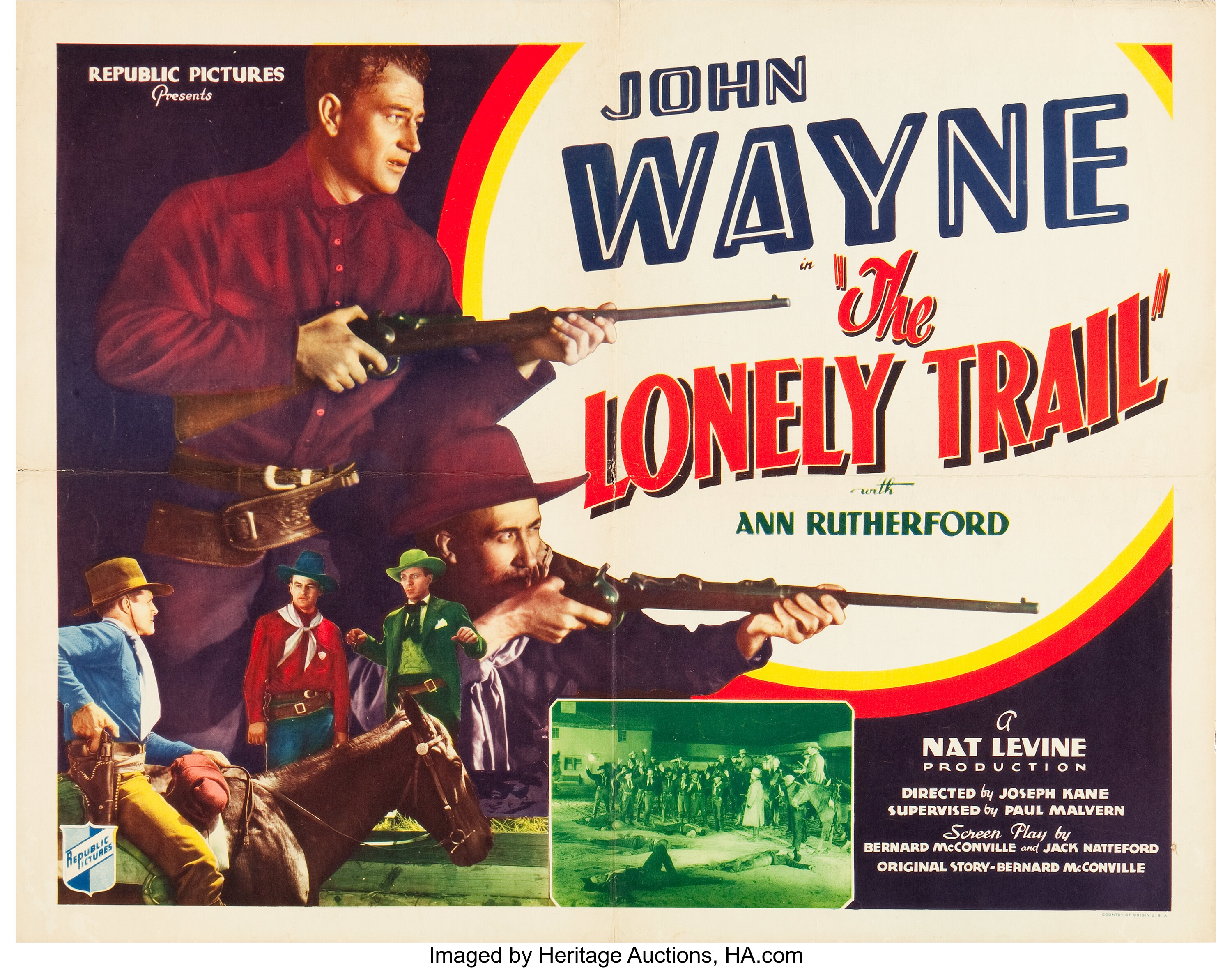 LA CHEVAUCHEE SOLITAIRE 1936 drive in movie channel