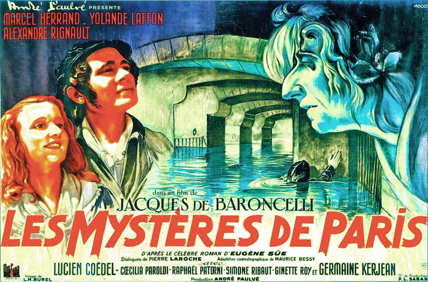 Les mystères de Paris 1943 drive in movie channel