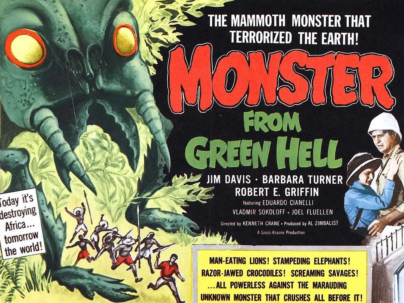 Les monstres de l'enfer vert 1957 drive in movie channel