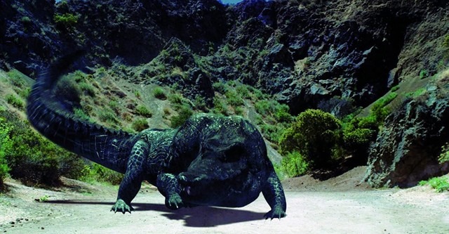 Mega python vs Gatoroid 2011 drive in movie channel