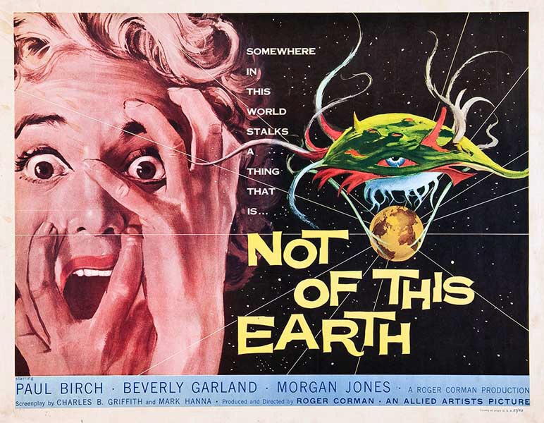 Pas de cette Terre 1957 drive in movie channel