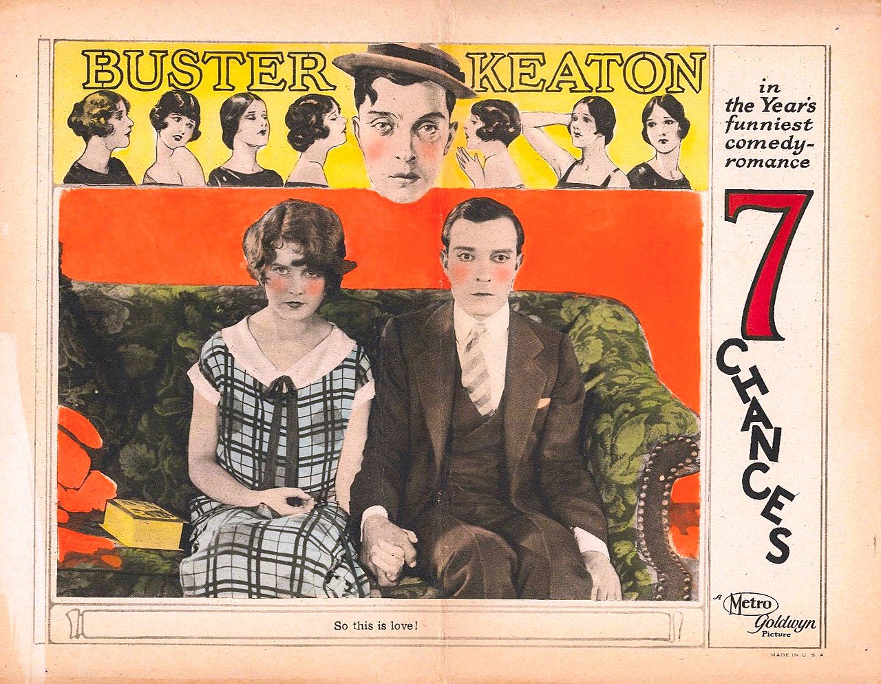 Fiancées en folie 1925 drive in movie channel