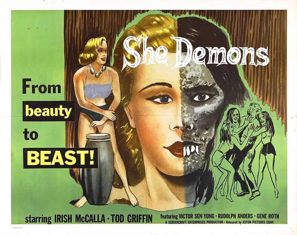 She Demons drive in movie channel