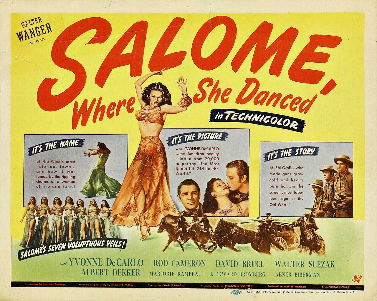 Les amours de Salomé 1945 drive in movie channel