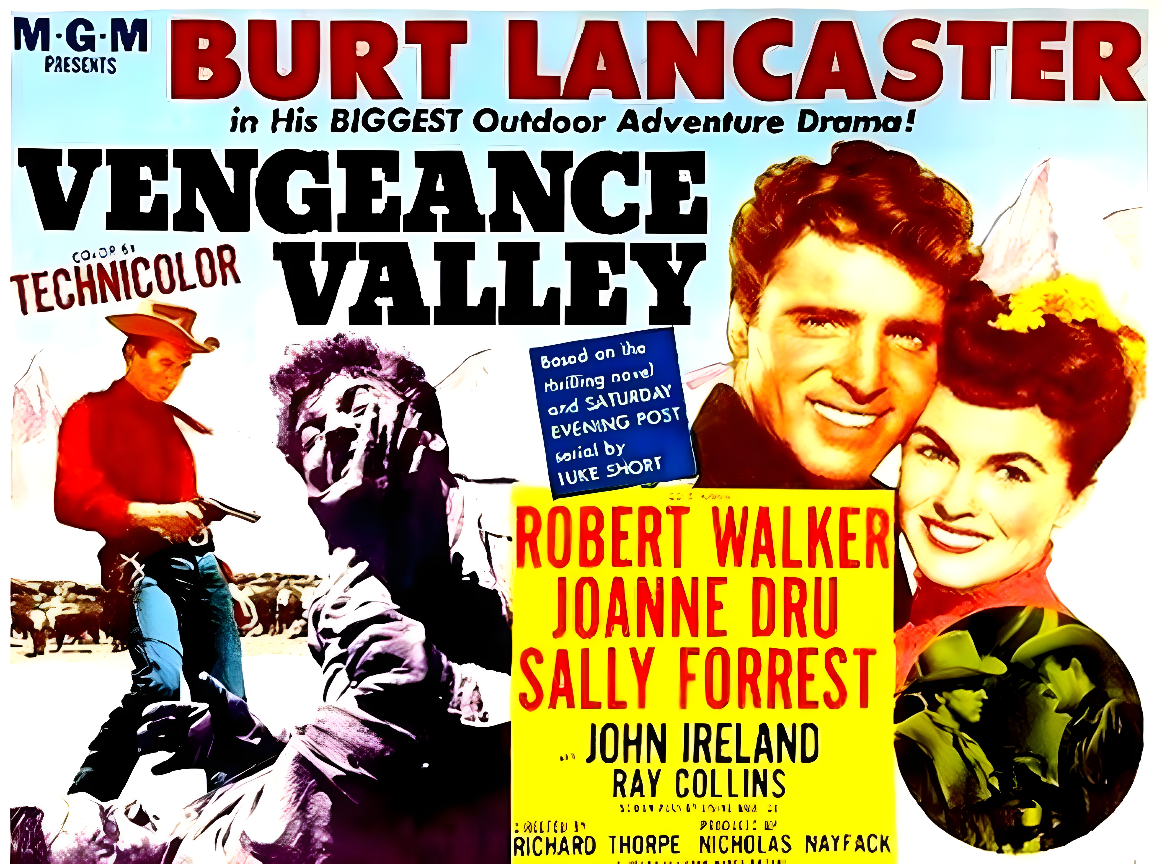 La vallée de la vengeance 1951 drive in movie channel