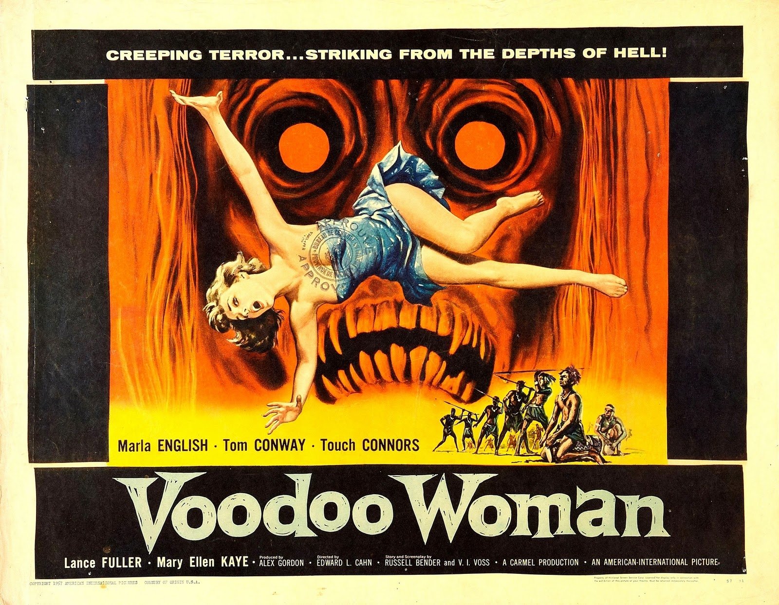 Voodoo Woman 1957 drive in movie channel