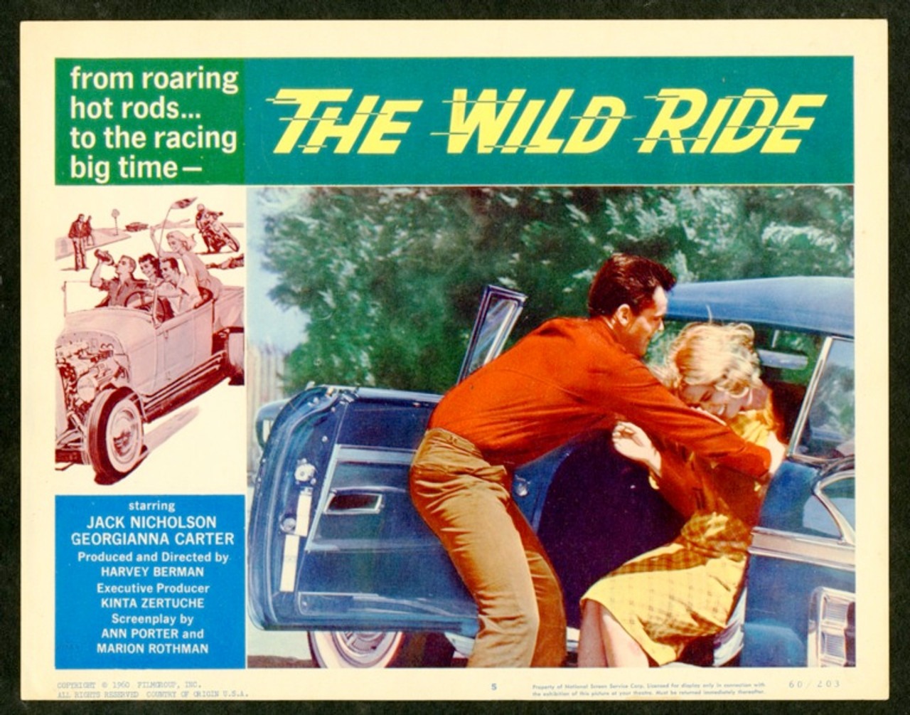 The Wild Ride 1960 drive in movie channel