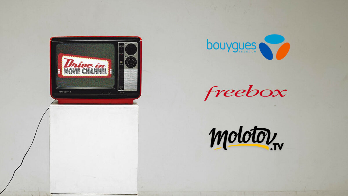 où voir drive in movie channel bouygues free molotov